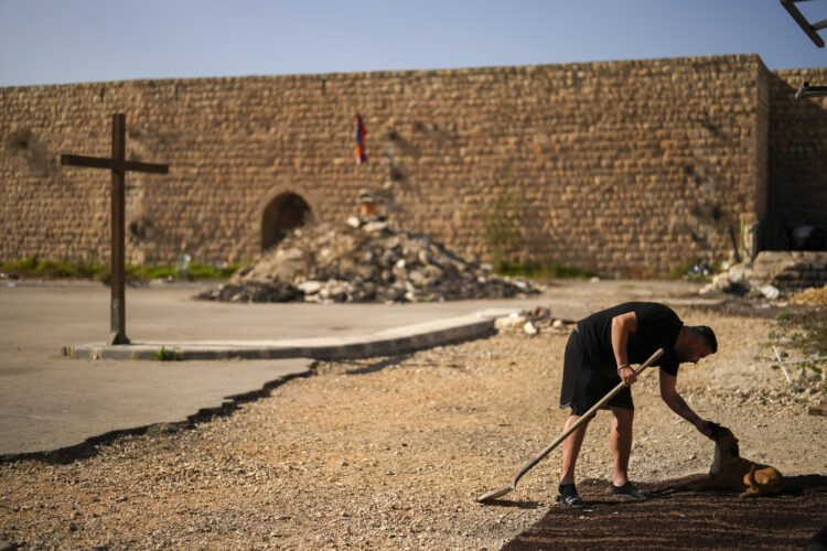 As wars rage around them, Armenian Christians in Jerusalem's Old City feel the walls closing in